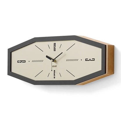 Lurvee Arco Wall Clock in Champagne Gold